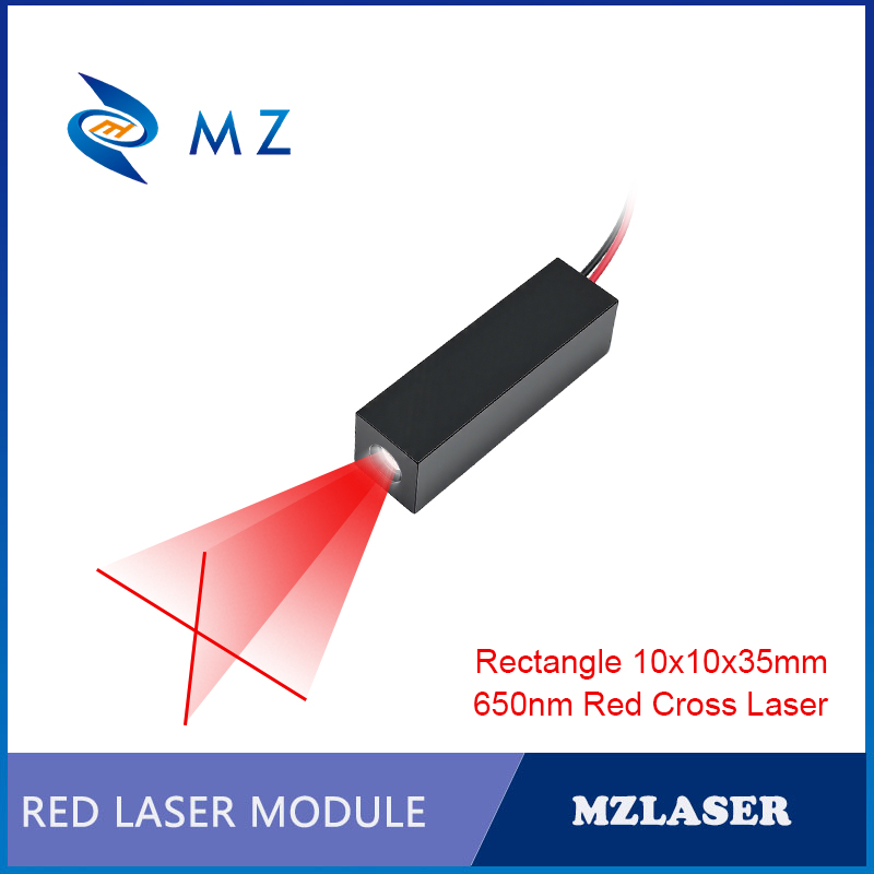 Laser Nivelador Industrial - Módulo Láser Compacto de Cruz Roja