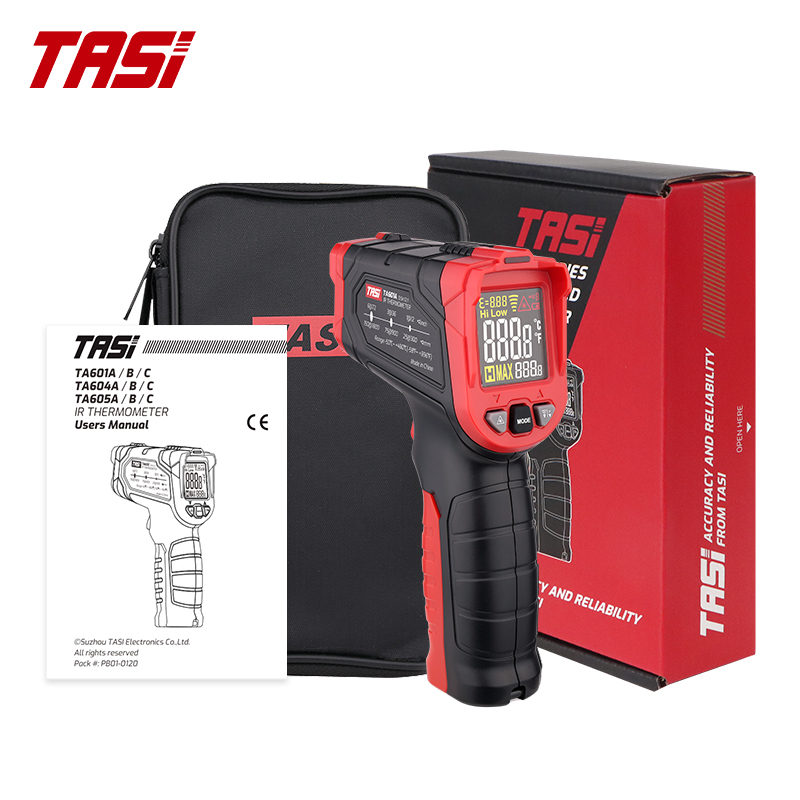 Industrial Laser Temperature Gun - Termómetro Infrarrojo TASI TA601A TA601B TA601C,