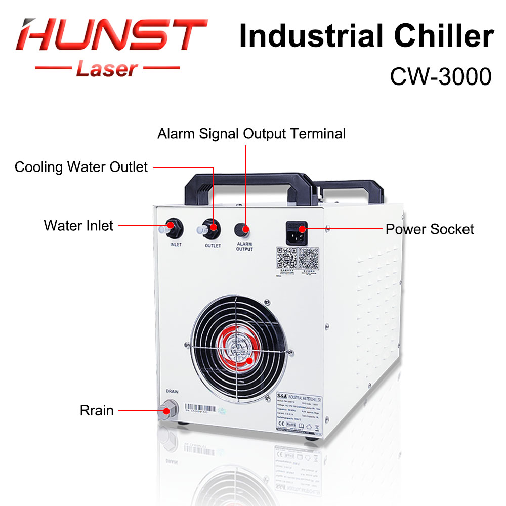 HUNST S & A CW3000 enfriador d - Industrial Laser Engraver reseña y precio