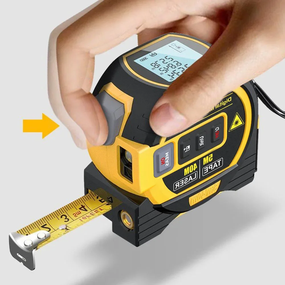 Medidor de distancia con retro - Industrial Laser Rangefinder reseña y precio