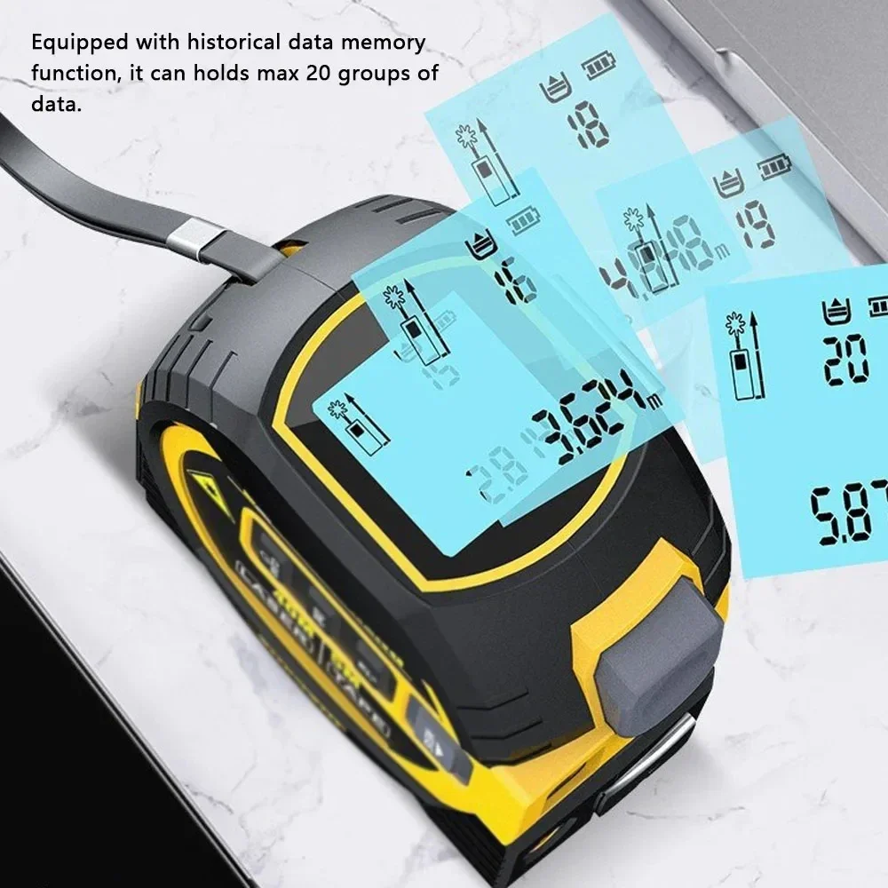 Medidor de distancia con retro - Industrial Laser Rangefinder reseña y precio