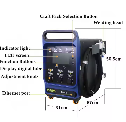Soldador láser portátil Indust - Industrial Laser Welder reseña y precio