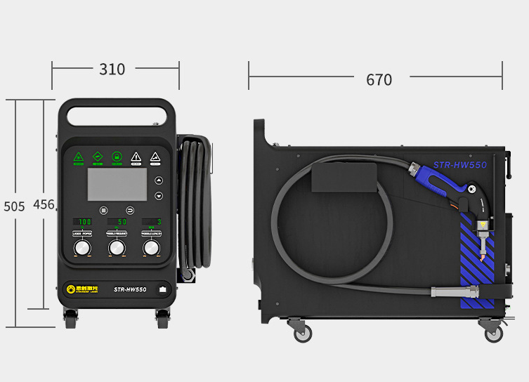 Soldador láser portátil Indust - Industrial Laser Welder reseña y precio
