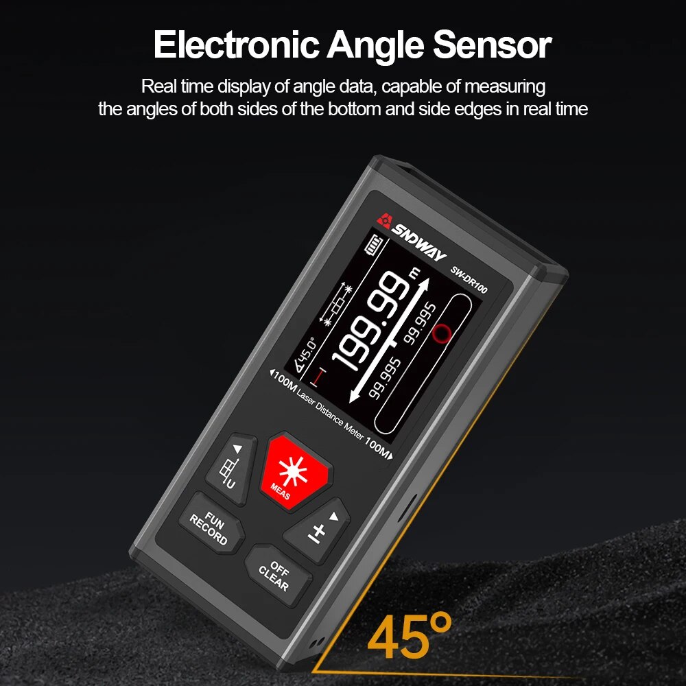 SNDWAY medidor de distancia lá - Industrial Laser Rangefinder reseña y precio