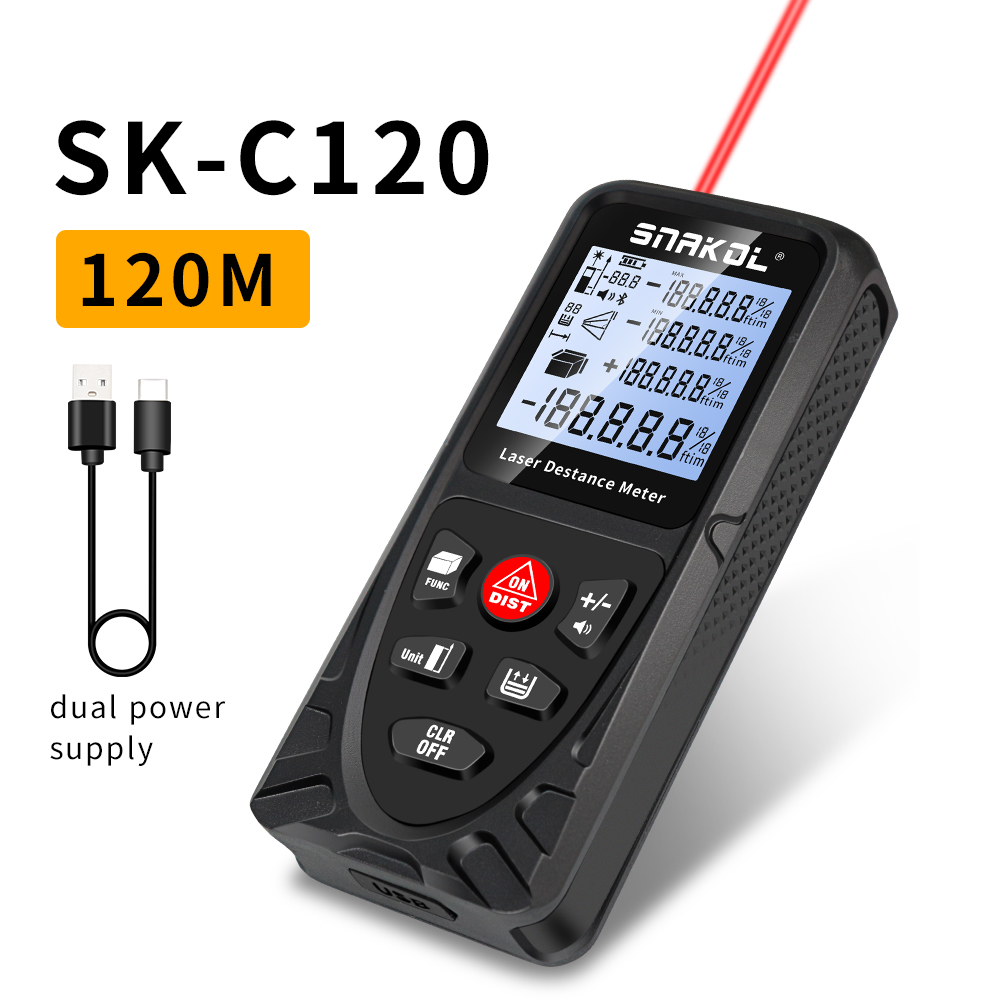 SNAKOL - Medidor de Distancia  - Industrial Laser Rangefinder reseña y precio