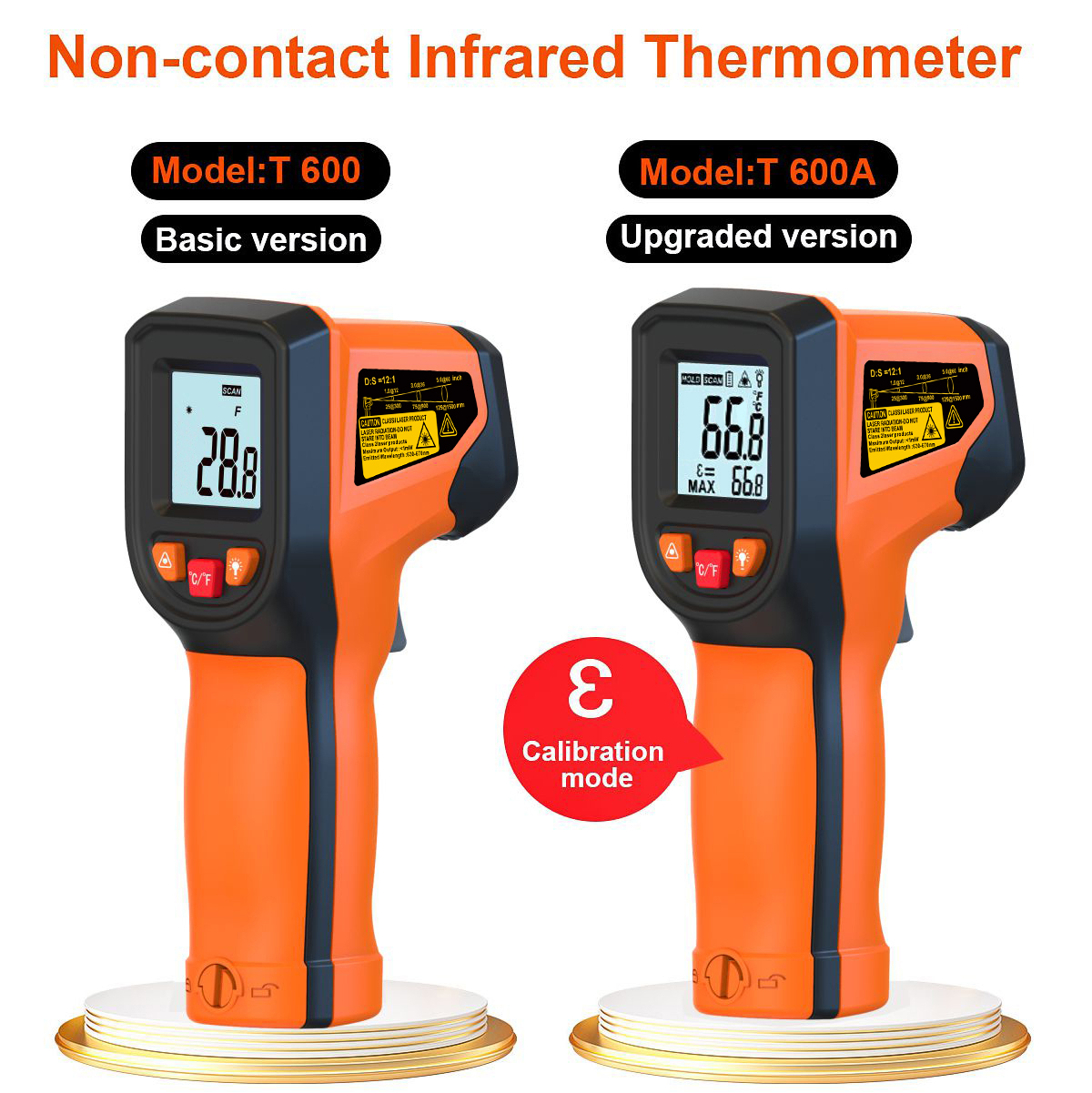 Termómetro Infrarrojo Digital  - Industrial Laser Temperature Gun reseña y precio