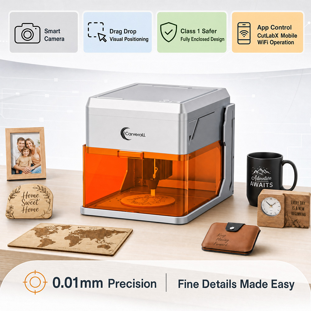 Grabador Láser Carverall A1PRO - Industrial Handheld Laser Engraver reseña y precio