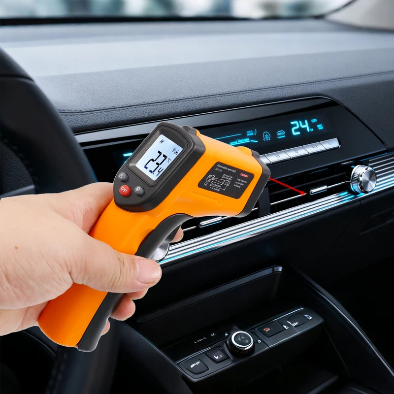 Termómetro Infrarrojo de Mano, - Industrial Laser Temperature Gun reseña y precio