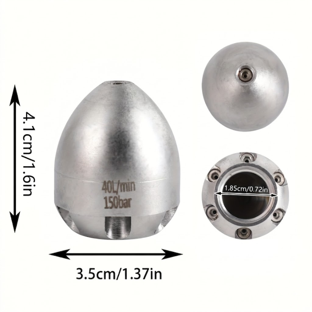 Boquilla de dragado de tubería - Laser Nivelador Industrial reseña y precio